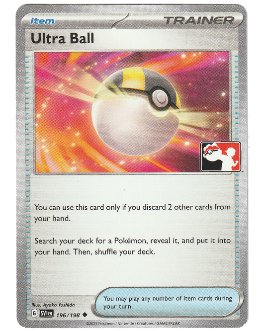 Ultra ball 196/198 - Non Holo - Stamped
