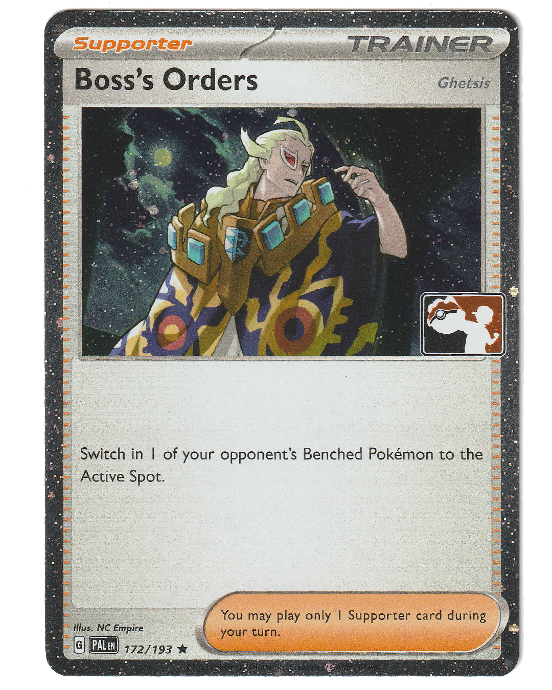 Boss's Order 172/193 - Cosmic Holo Foil - Stamped