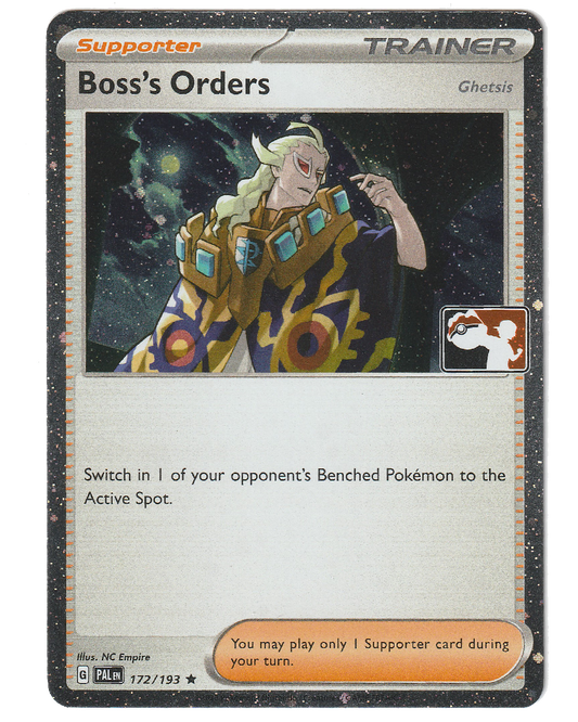 Boss's Order 172/193 - Cosmic Holo Foil - Stamped