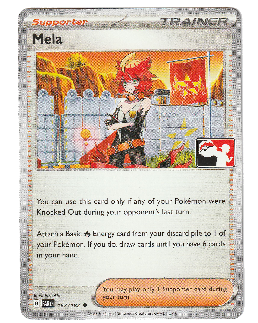 Mela 167/182 - Non Holo - Stamped
