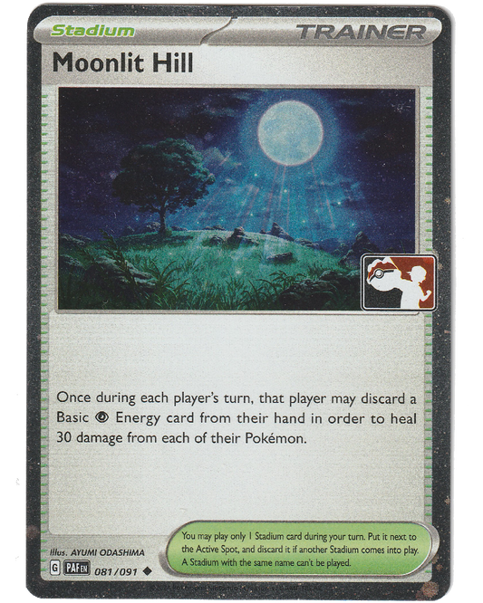 Moonlit Hill 071/091 - Cosmic Holo Foil - Stamped