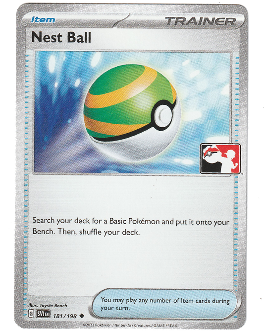 Nest Ball 181/198 - Non Holo - Stamped