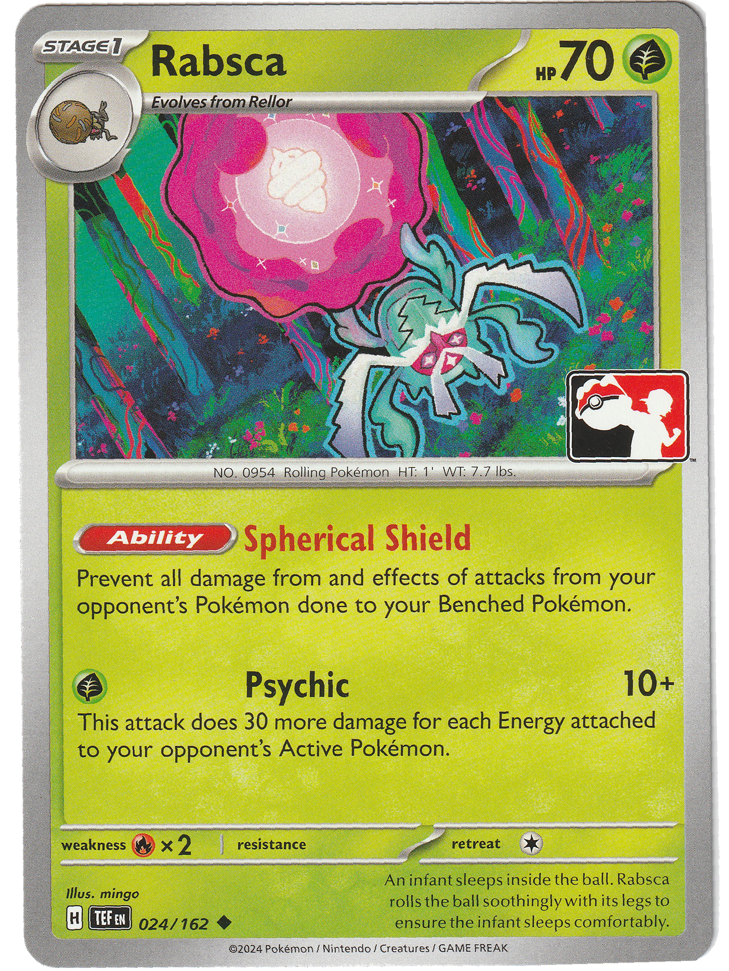 Rabsca 024/162 - Non Holo - Stamped