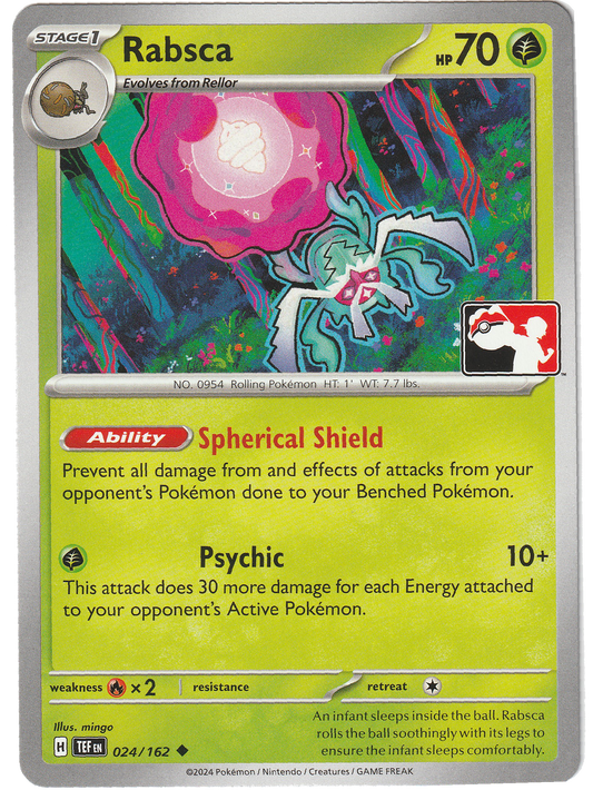 Rabsca 024/162 - Non Holo - Stamped