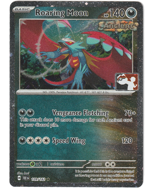 Roaring Moon 109/162 - Cosmic Holo Foil - Stamped