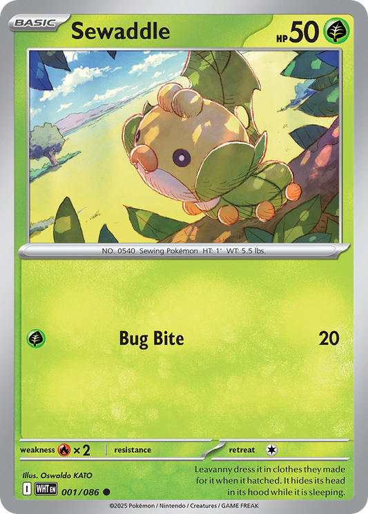 Sewaddle 001/086 - Reverse Holo