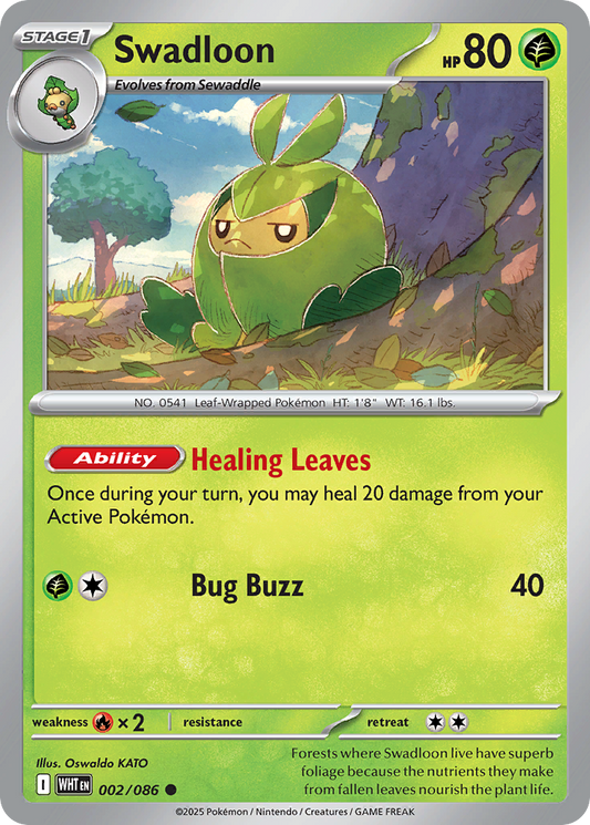 Swadloon 002/086 - Reverse Holo