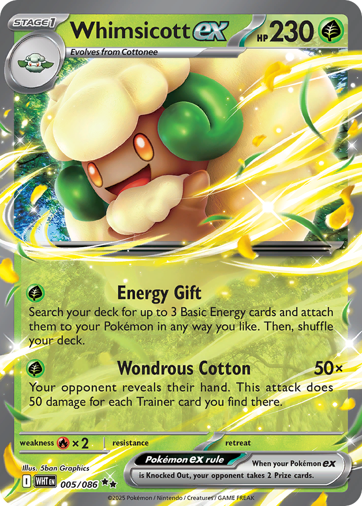 Whimsicott ex 005/086