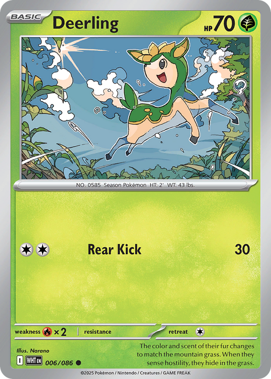 Deerling 006/086 - Reverse Holo