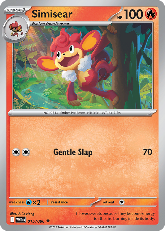 Simisear 015/086 - Reverse Holo