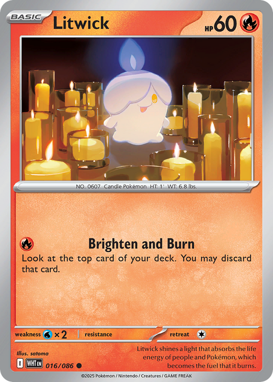 Litwick 016/086 - Reverse Holo