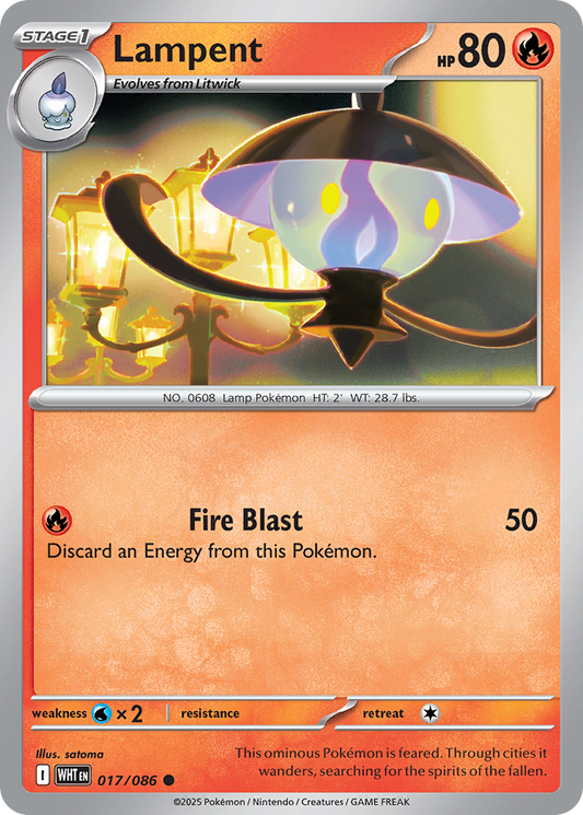 Lampent 017/086 - Reverse Holo