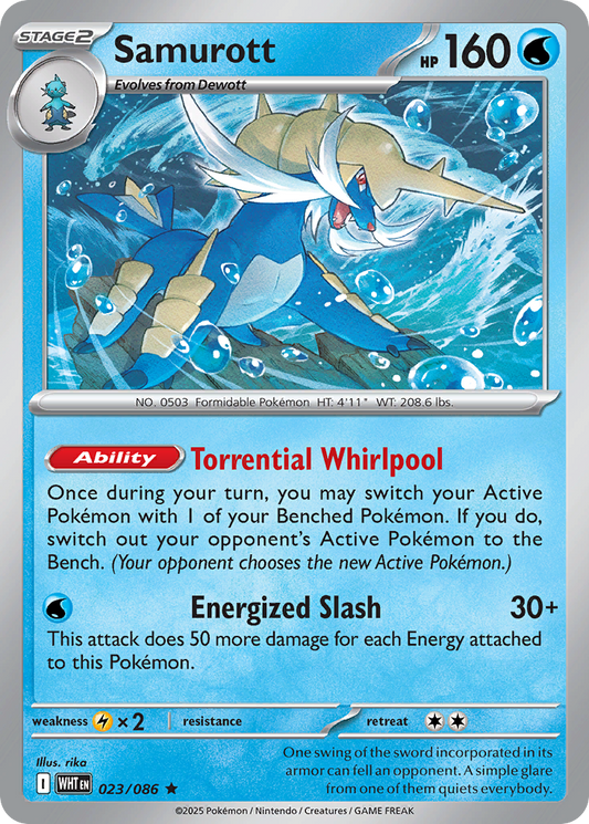 Samurott 023/086 - Reverse Holo