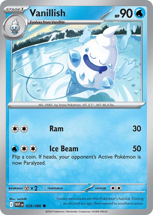 Vanillish 028/086 - Reverse Holo