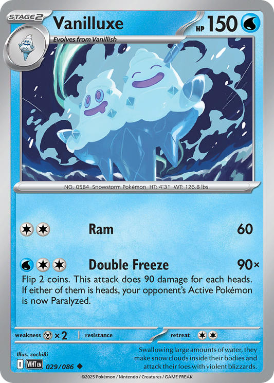 Vanilluxe 029/086 - Reverse Holo