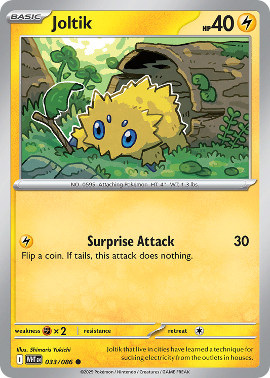 Joltik 033/086 - Reverse Holo