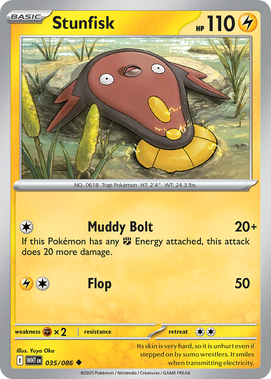 Stunfisk 035/086 - Reverse Holo