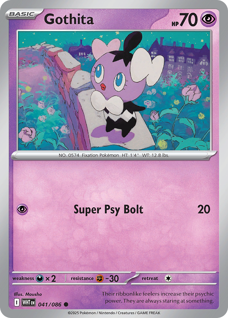 Gothita 041/086 - Reverse Holo