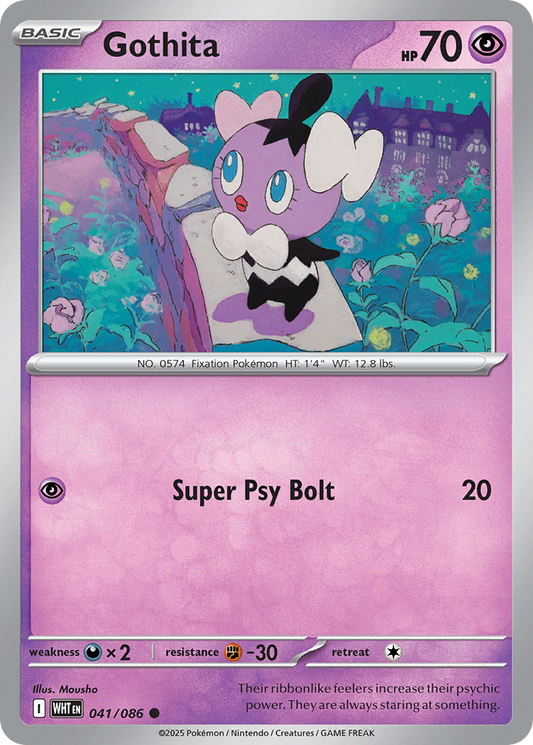 Gothita 041/086 - Reverse Holo