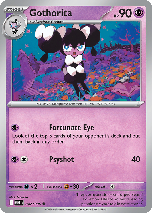 Gothorita 042/086 - Reverse Holo