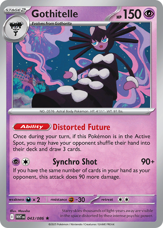 Gothitelle 043/086 - Reverse Holo