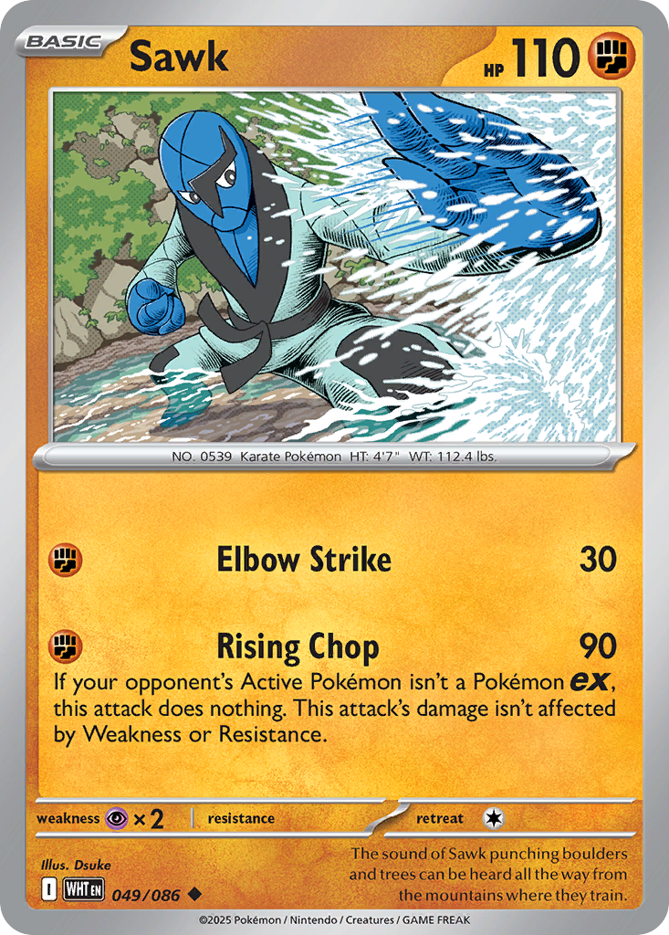 Sawk 049/086 - Reverse Holo