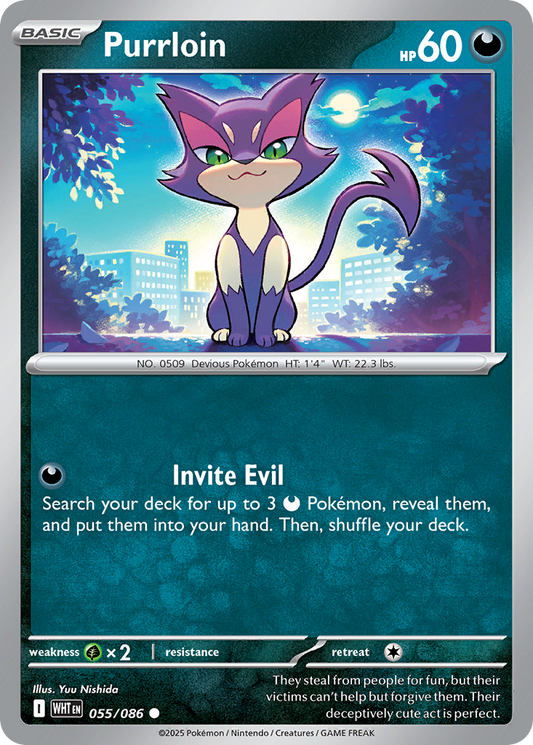 Purrloin 055/086 - Reverse Holo