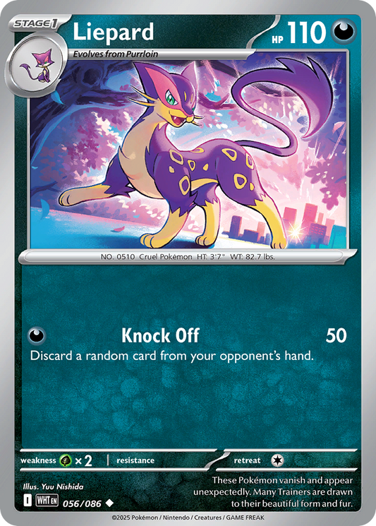 Liepard 056/086 - Reverse Holo