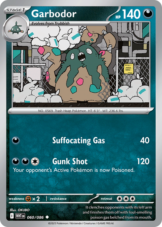 Garbodor 060/086 - Reverse Holo
