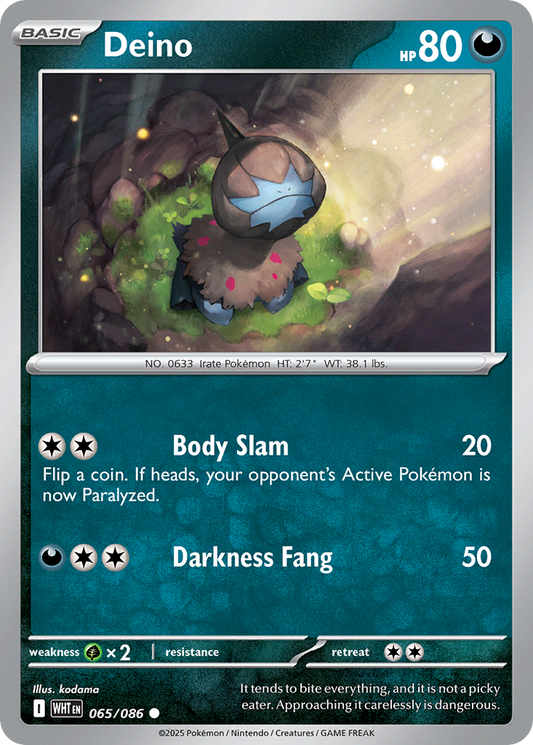 Deino 065/086 - Reverse Holo
