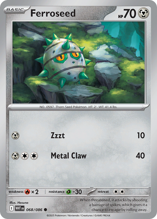 Ferroseed 068/086 - Reverse Holo