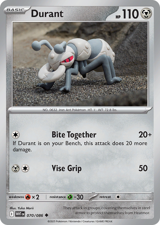 Durant 070/086 - Reverse Holo