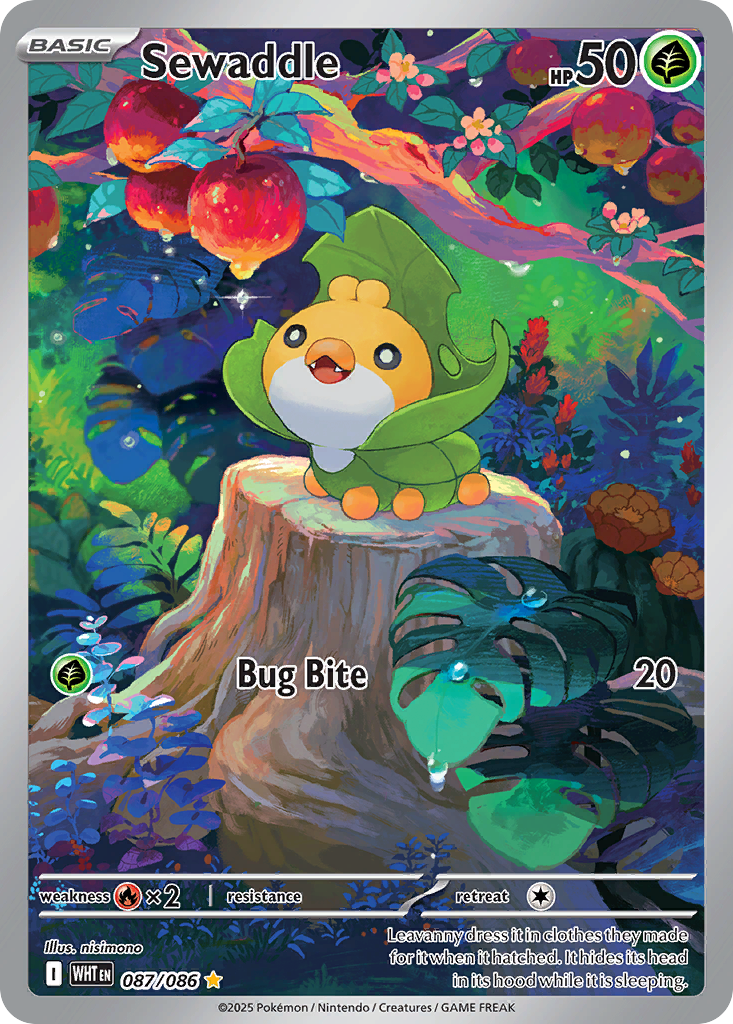 Sewaddle 087/086 - Reverse Holo