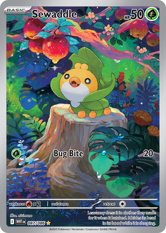 Sewaddle 087/086 - Reverse Holo