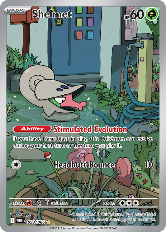 Shelmet 093/086 - Reverse Holo