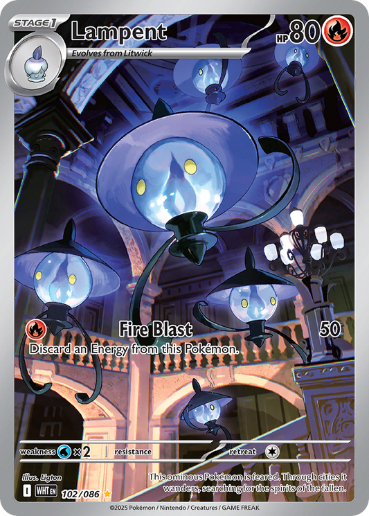 Lampent 102/086 - Reverse Holo