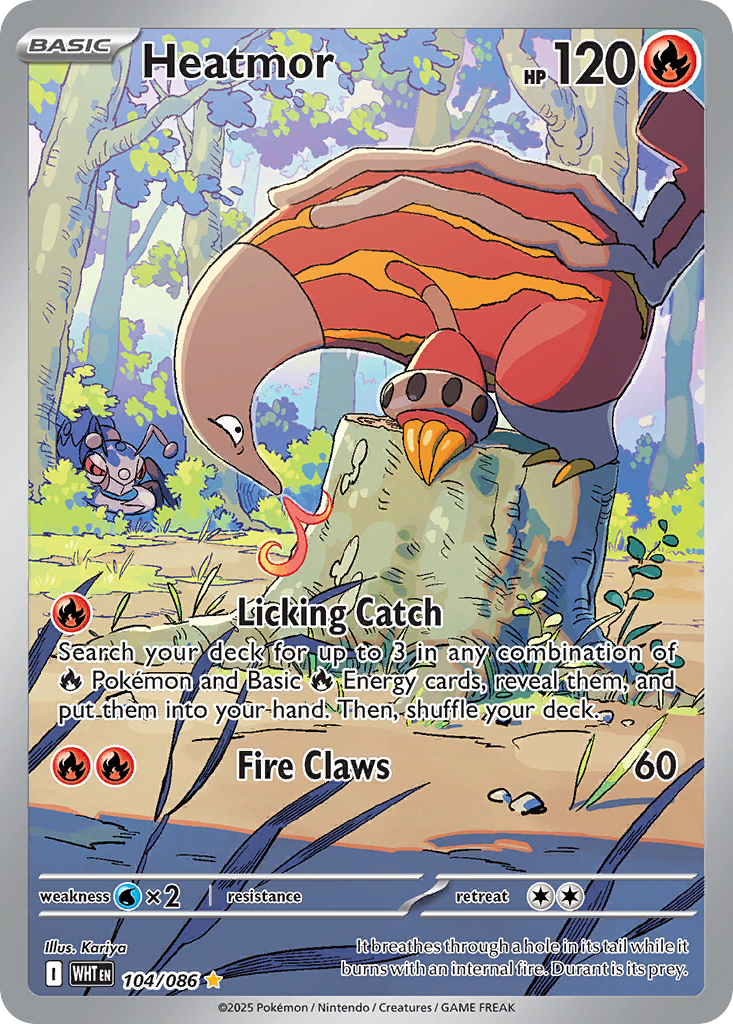 Heatmor 104/086 - Reverse Holo