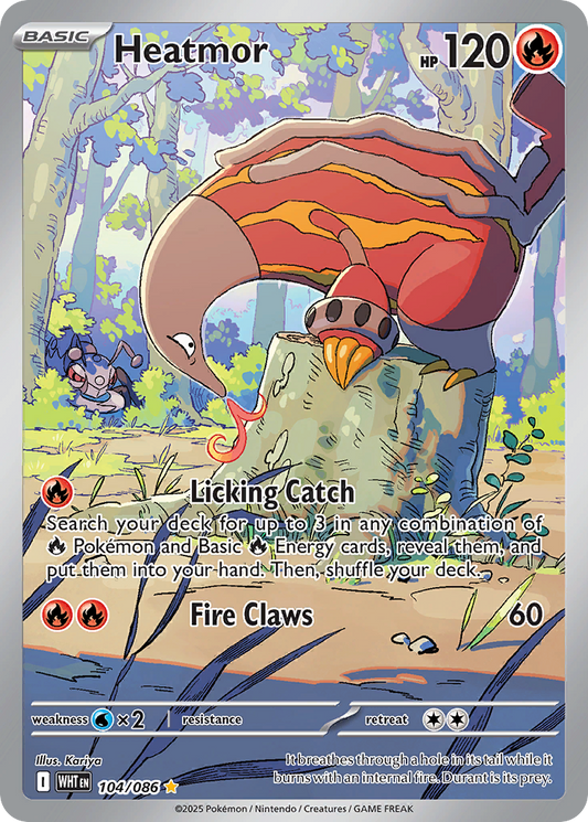 Heatmor 104/086 - Reverse Holo