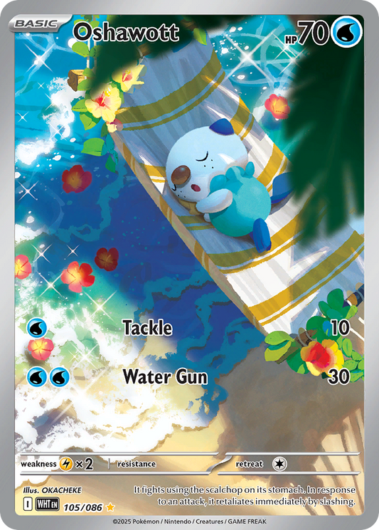 Oshawott 105/086 - Reverse Holo