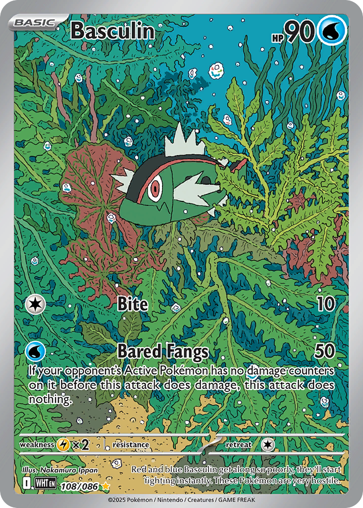 Basculin 108/086 - Reverse Holo
