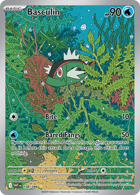 Basculin 108/086 - Reverse Holo
