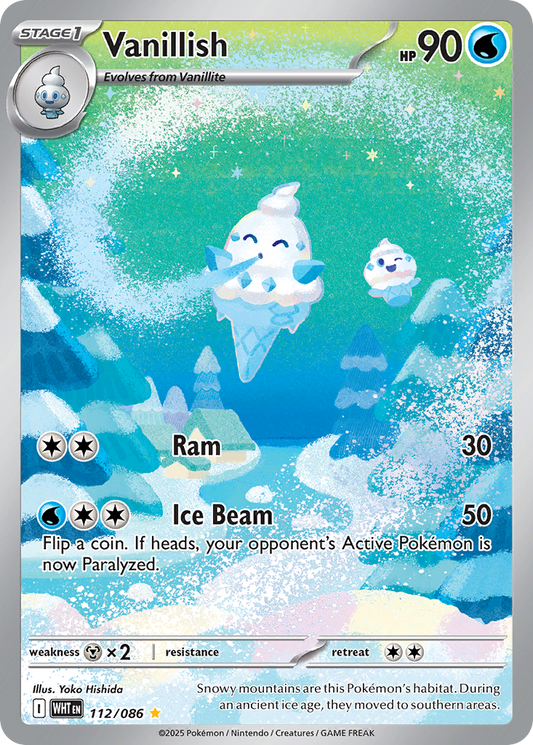 Vanillish 112/086 - Reverse Holo