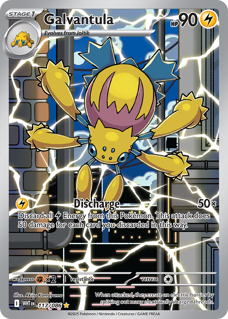 Galvantula 117/086 - Reverse Holo