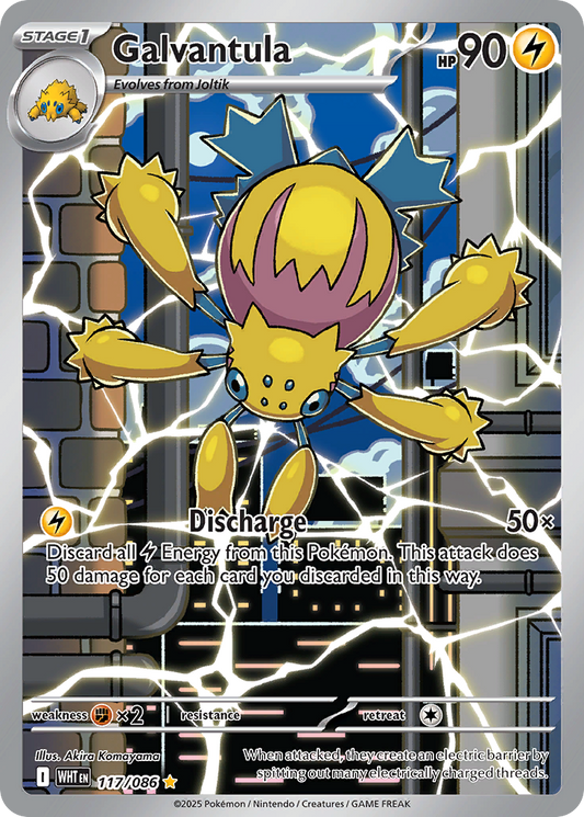 Galvantula 117/086 - Reverse Holo