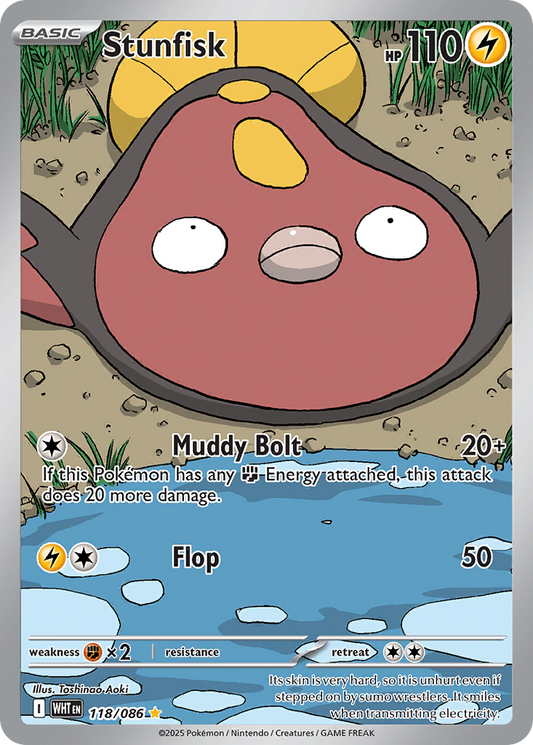 Stunfisk 118/086 - Reverse Holo