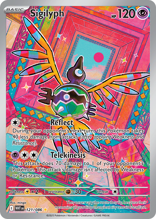 Sigilyph 121/086 - Reverse Holo