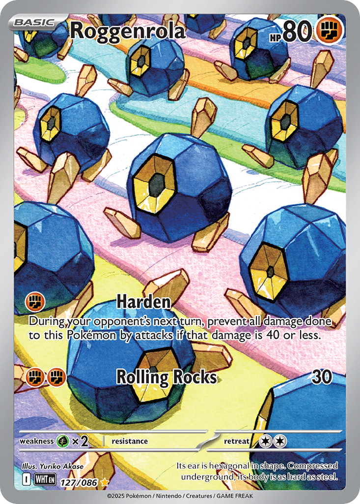 Roggenrola 127/086 - Reverse Holo