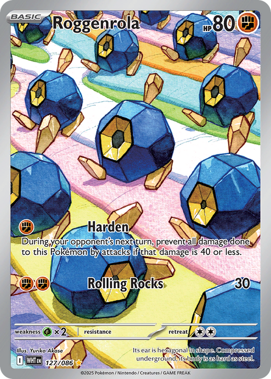 Roggenrola 127/086 - Reverse Holo