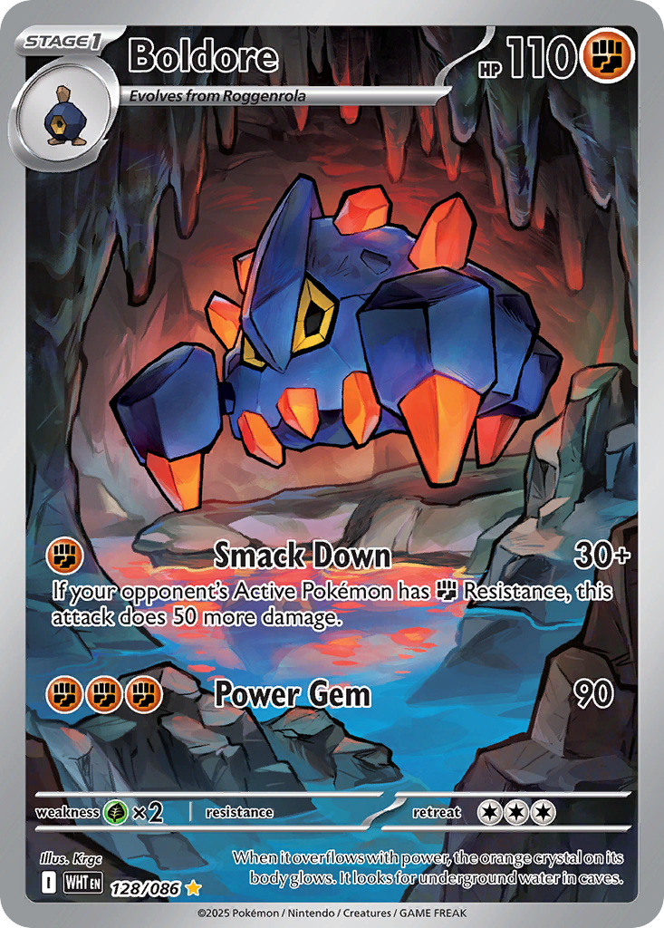 Boldore 128/086 - Reverse Holo