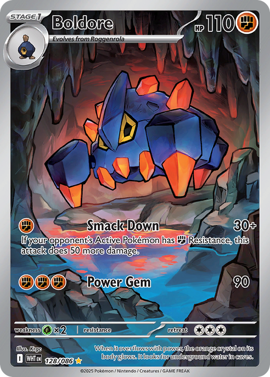 Boldore 128/086 - Reverse Holo
